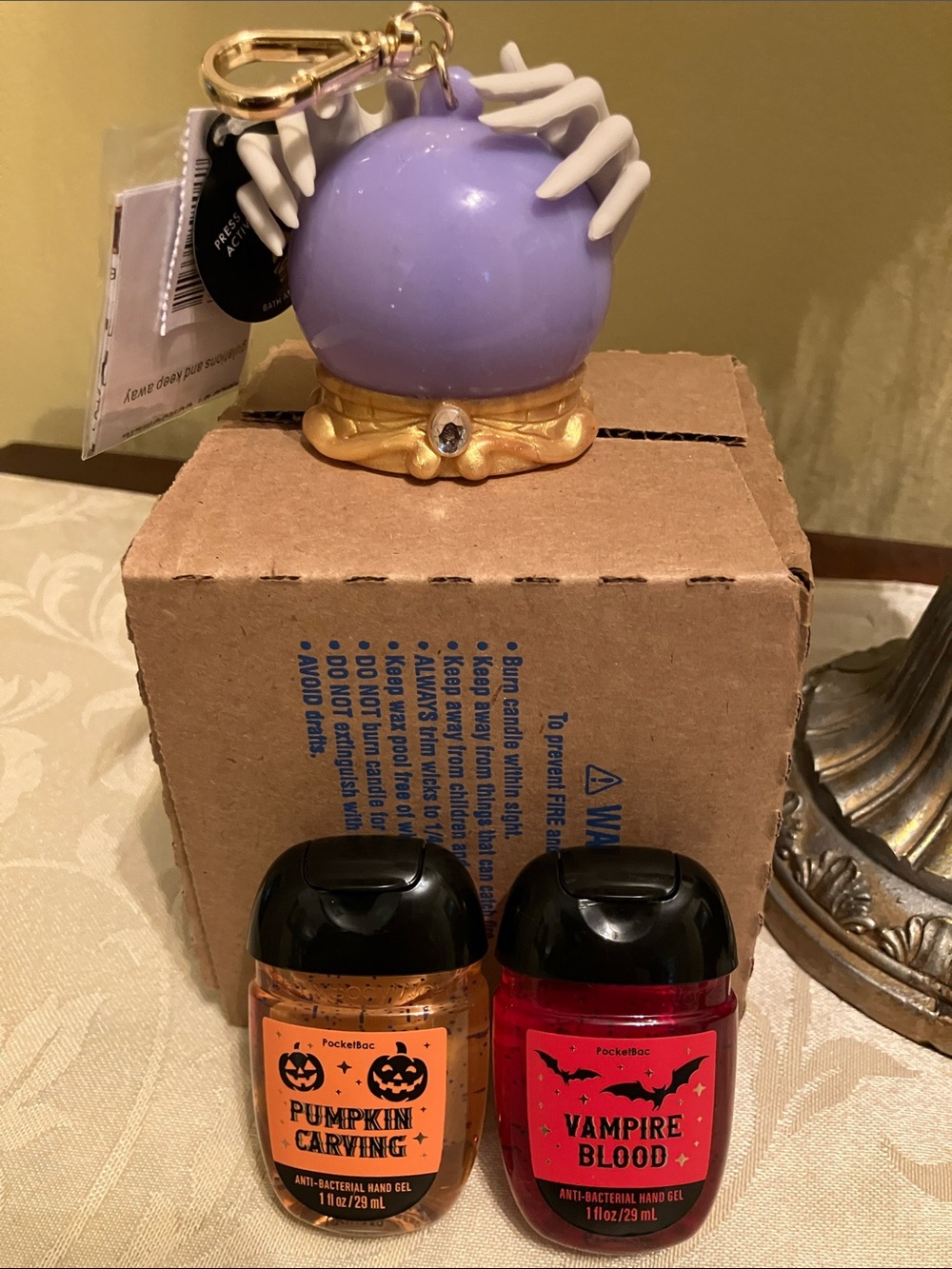🖤Bath & Body Works light up fortune teller PocketBac holder bundle NWT